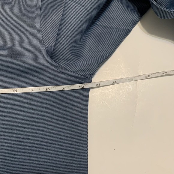 Hickey Freeman Comfort Stretch Quarter Zip Pullover, Navy Men’s Size Medium - Picture 5 of 9